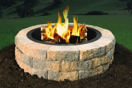 Genest Outdoor Fire Pit From Granville Stone Amp Hearth Bangor