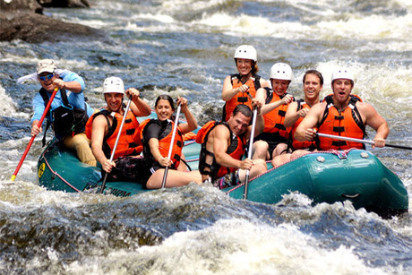 kennebec rafting penobscot camping trip four seize deal