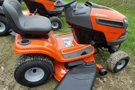 Husqvarna YTH22V46 Riding Lawn Mower From J.T.'s Finest Kind Saw ...