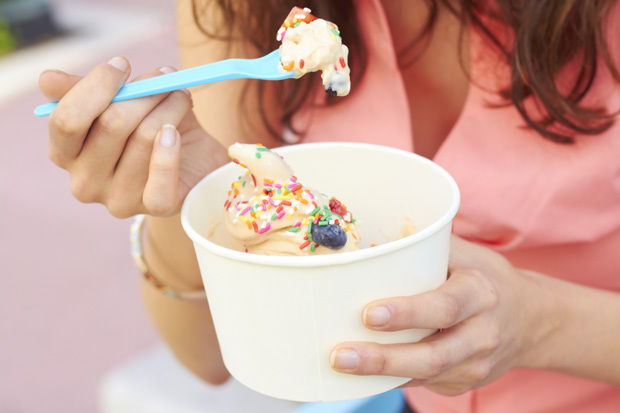 Blend Frozen Yogurt Bar