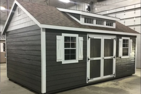 Dakota Storage Buildings $8680 12x20 Shed with Wood Lap 