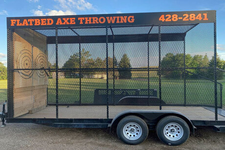 Flatbed Mobile Axe Throwing