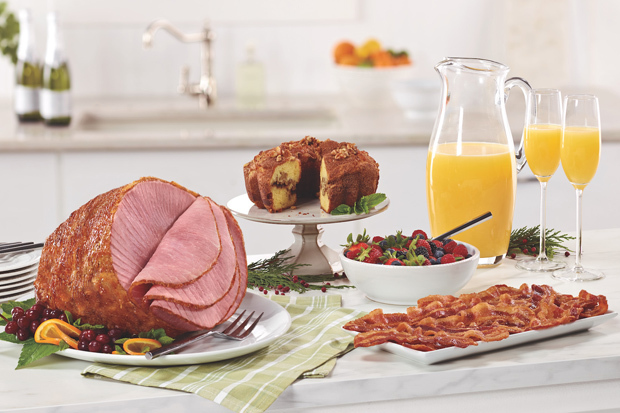 Honeybakedham meal