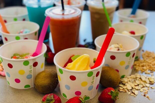 Blend Frozen Yogurt Bar