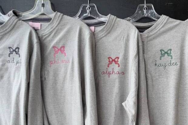 Greek Expressions at The Monogram Shoppe