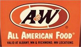 A & W All American Food in Albany and Richmond