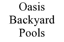 Oasis Backyard Pools